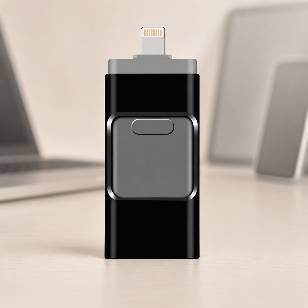 32GB 3-in-1 USB Flash Drive for All Devices