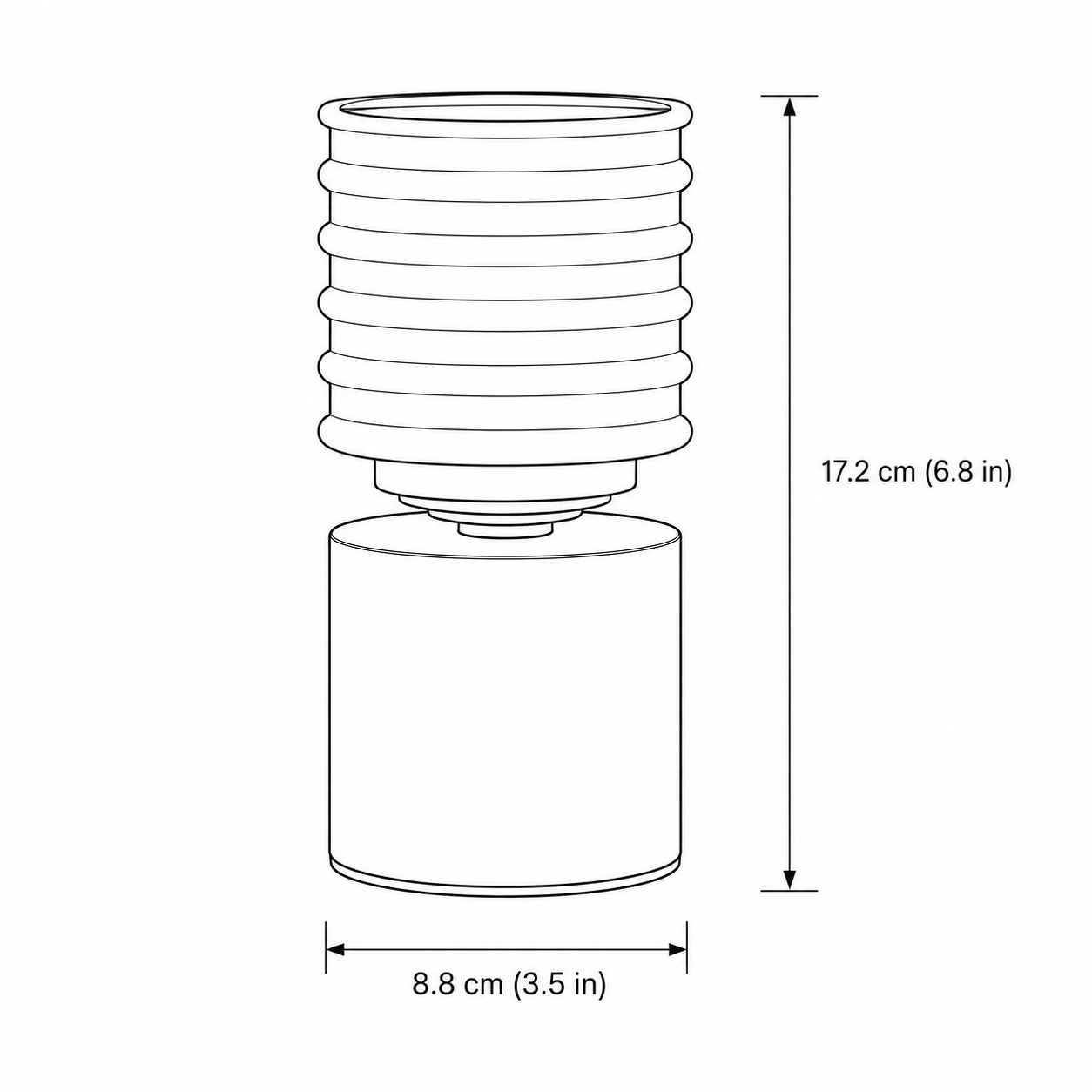 Rechargeable Touch Table Lamp