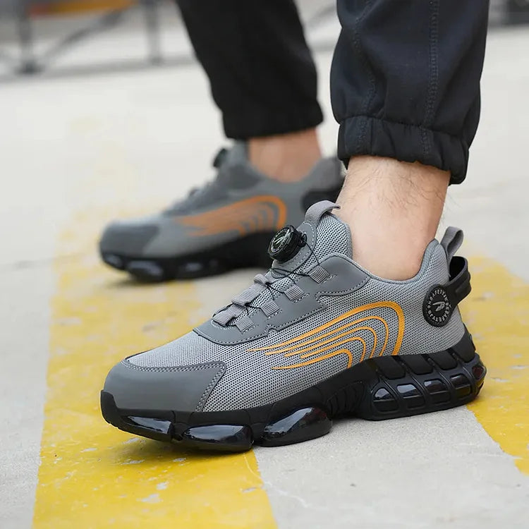 Men’s Shock-Absorbing Protective Work Anti-Slip Shoes