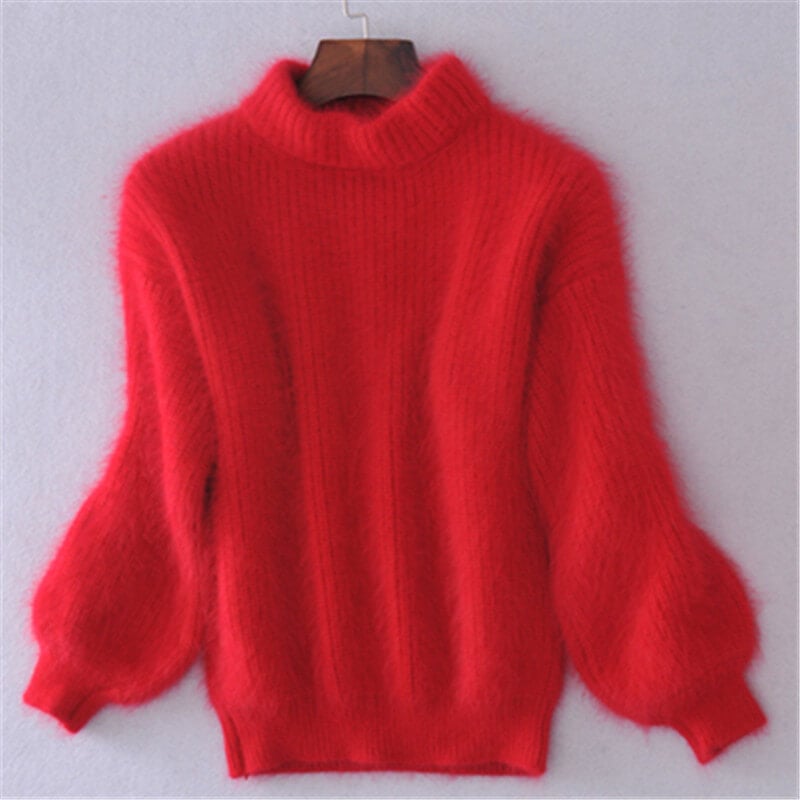 Stylish Loose-Fit Knitted Optimal Soft Sweater with a Modern Style