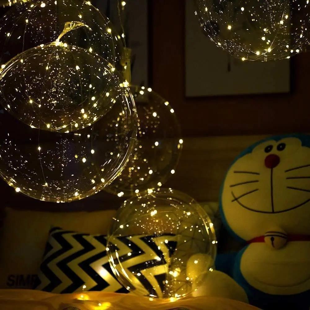 10 Pack TPU LED Bobo Balloons Battery Operated - Image 3