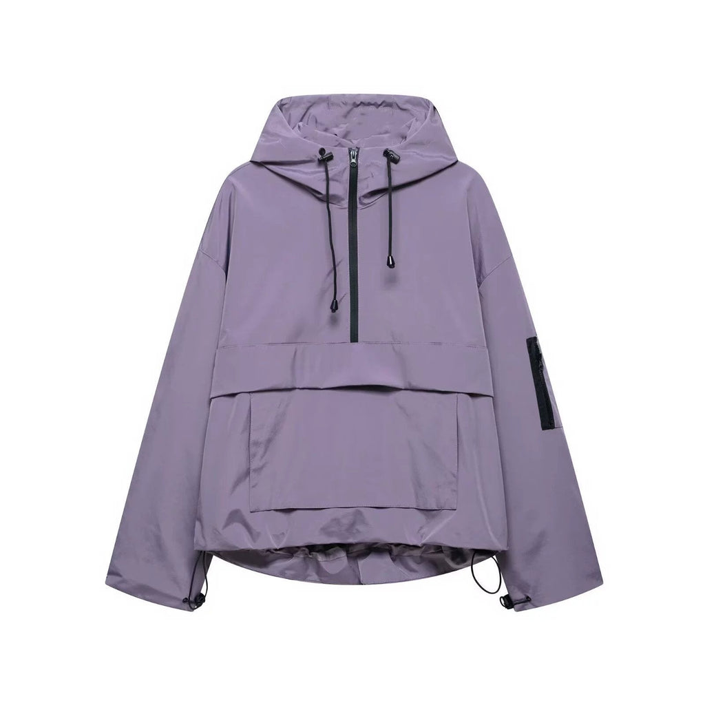 Women's 3 in 1 Waterproof Jacket Hooded Windproof Winter Rain Coat - Image 14