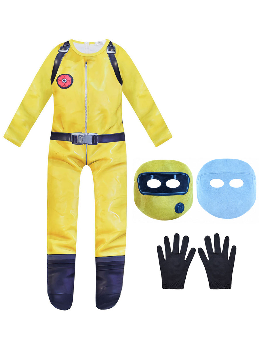 Kids Adults Hazmat Suit Costume Set - Image 10