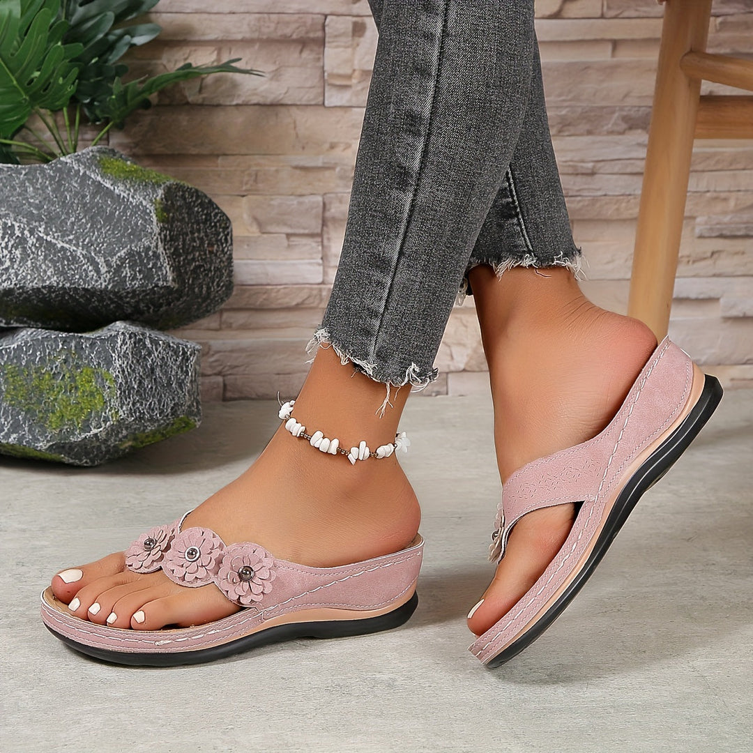 Fashion Summer Floral Balance Sandals for women