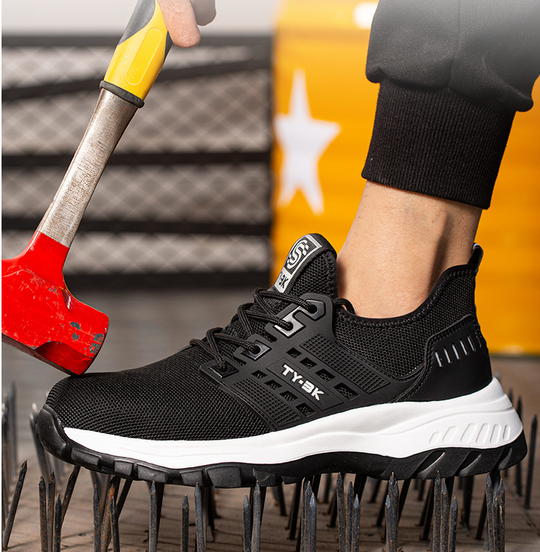 Men’s Breathable Pain Relief Safety Support Shoes