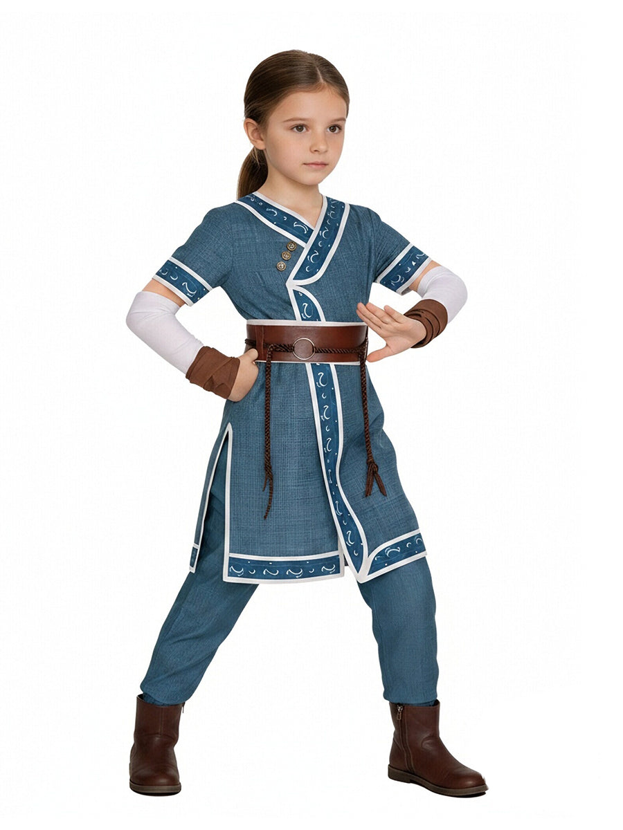 4 Piece Water Tribe Costume - Image 2