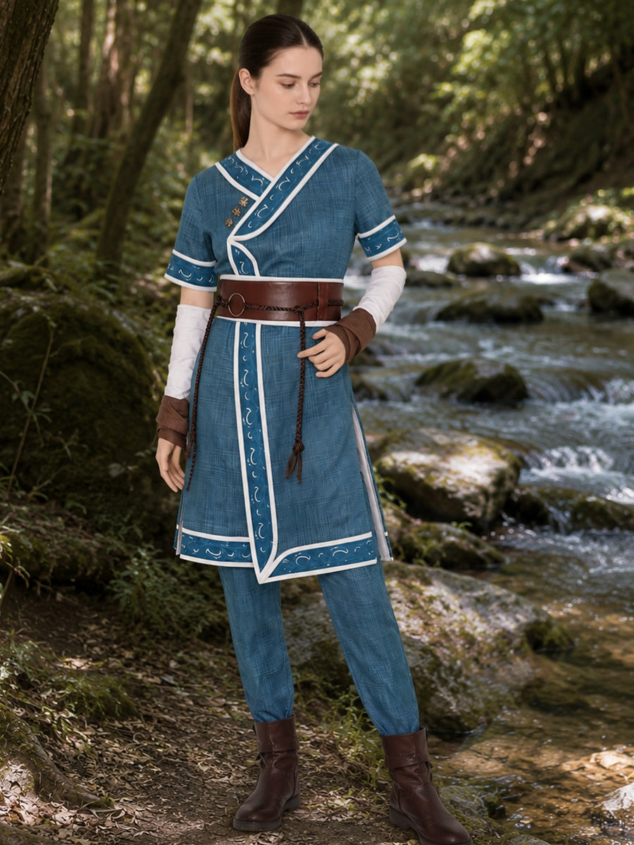 4 Piece Water Tribe Costume - Image 10
