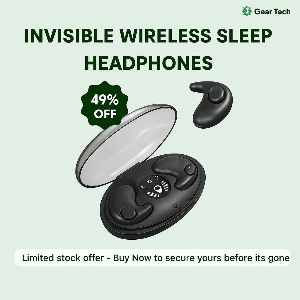 Invisible Wireless Sleep Headphones