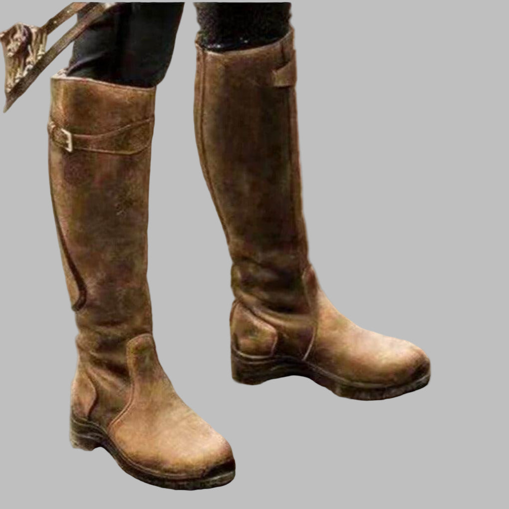 Sleek Trendy High Waterproof Winter Boots for Women