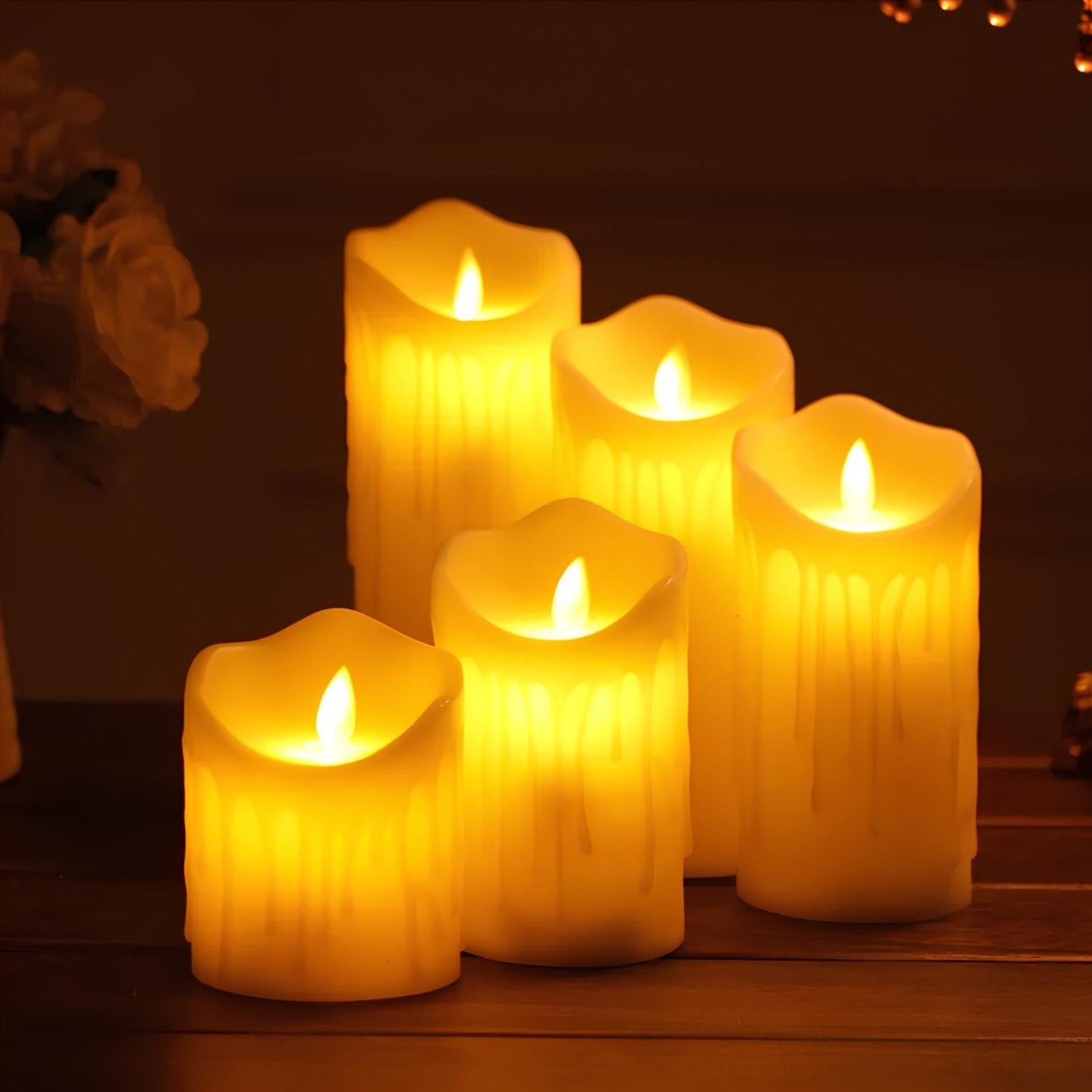 Atmosphere Cozy Flameless LED Candles for Home Lighting
