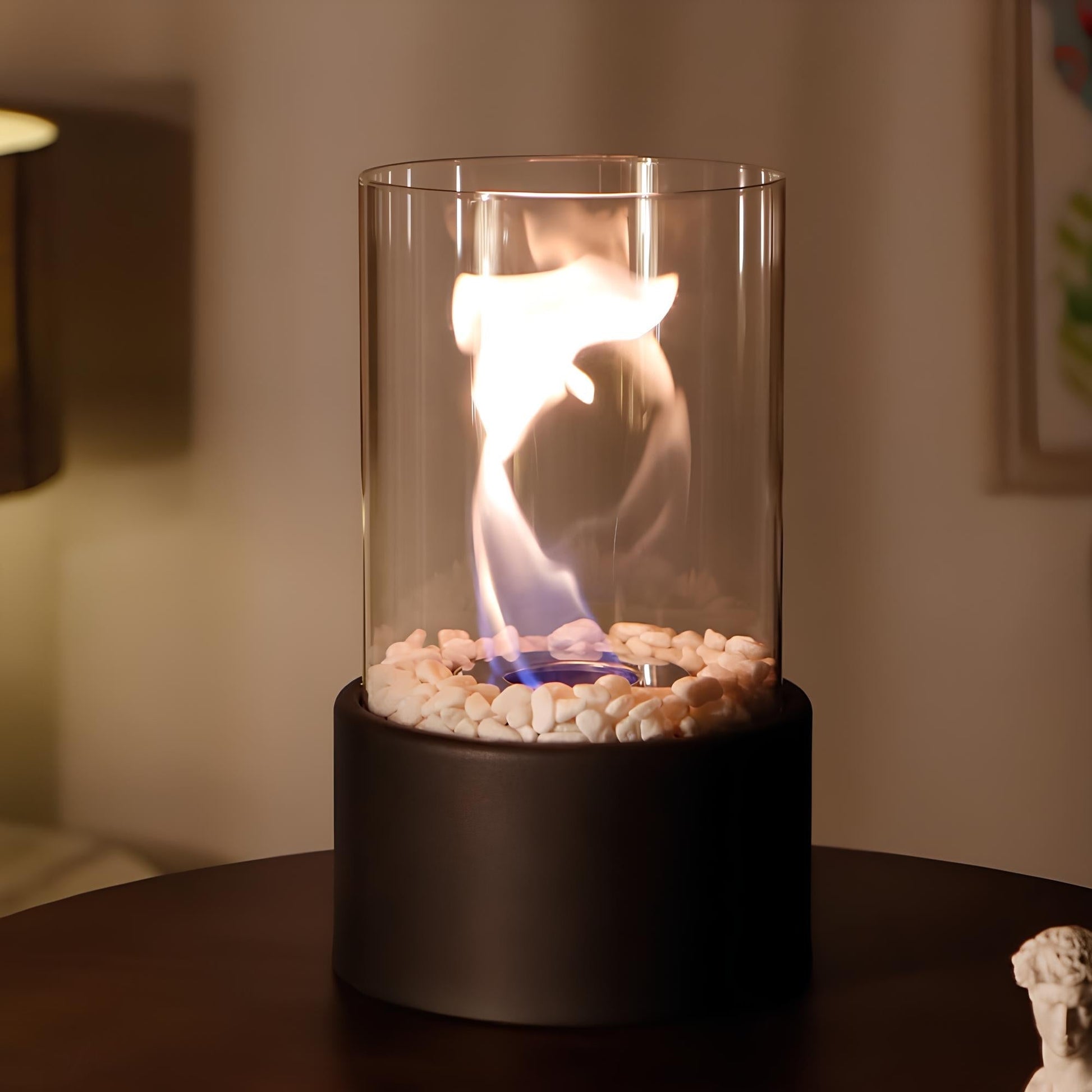 Decorative Atmospheric Glass Flame Lamp