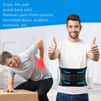 Lower Back Support Brace Adjustable Compression - Image 4