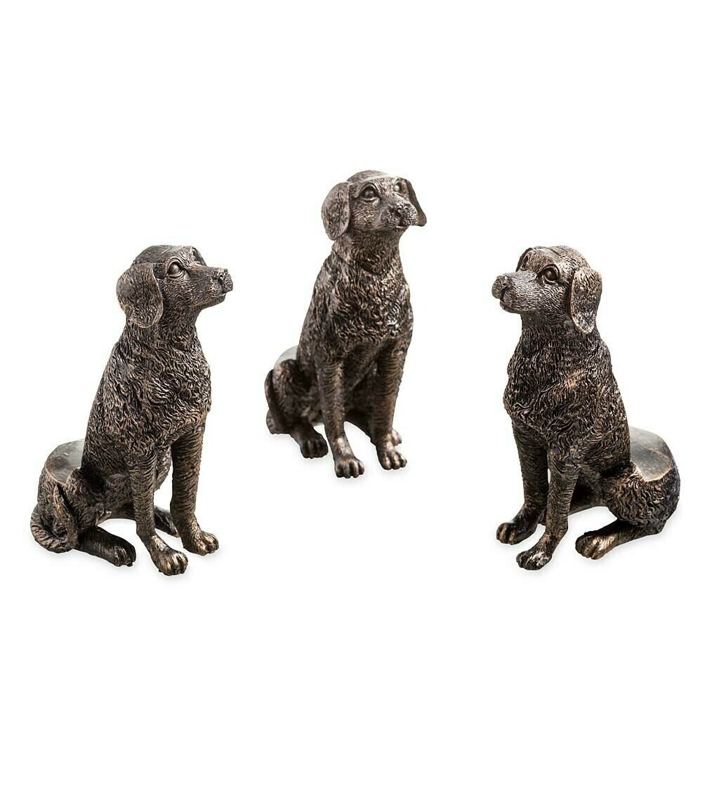 Plant Pot Feet Labrador Planter Risers Decorative Drainage Set - Image 4