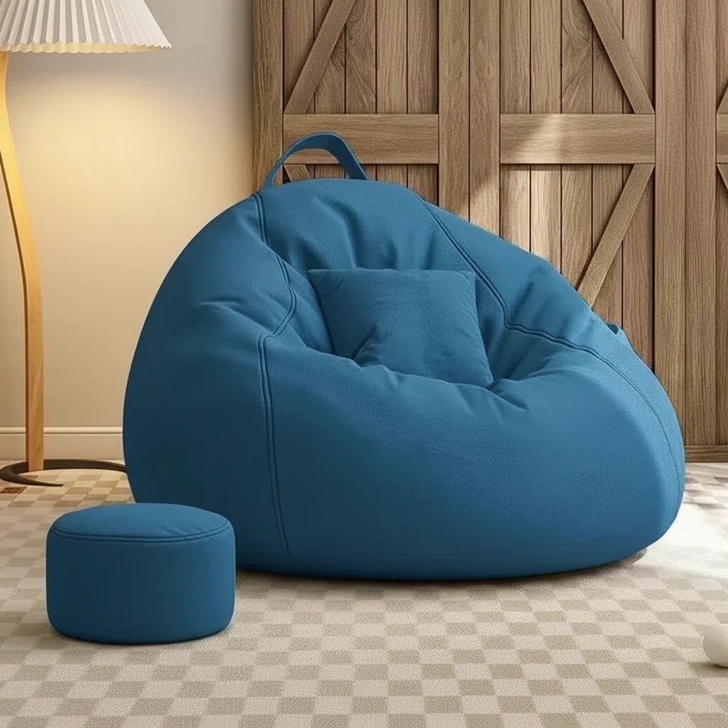 Bean Bag Chair Lazy Floor Lounge Seat Living Room Sofa - Image 4