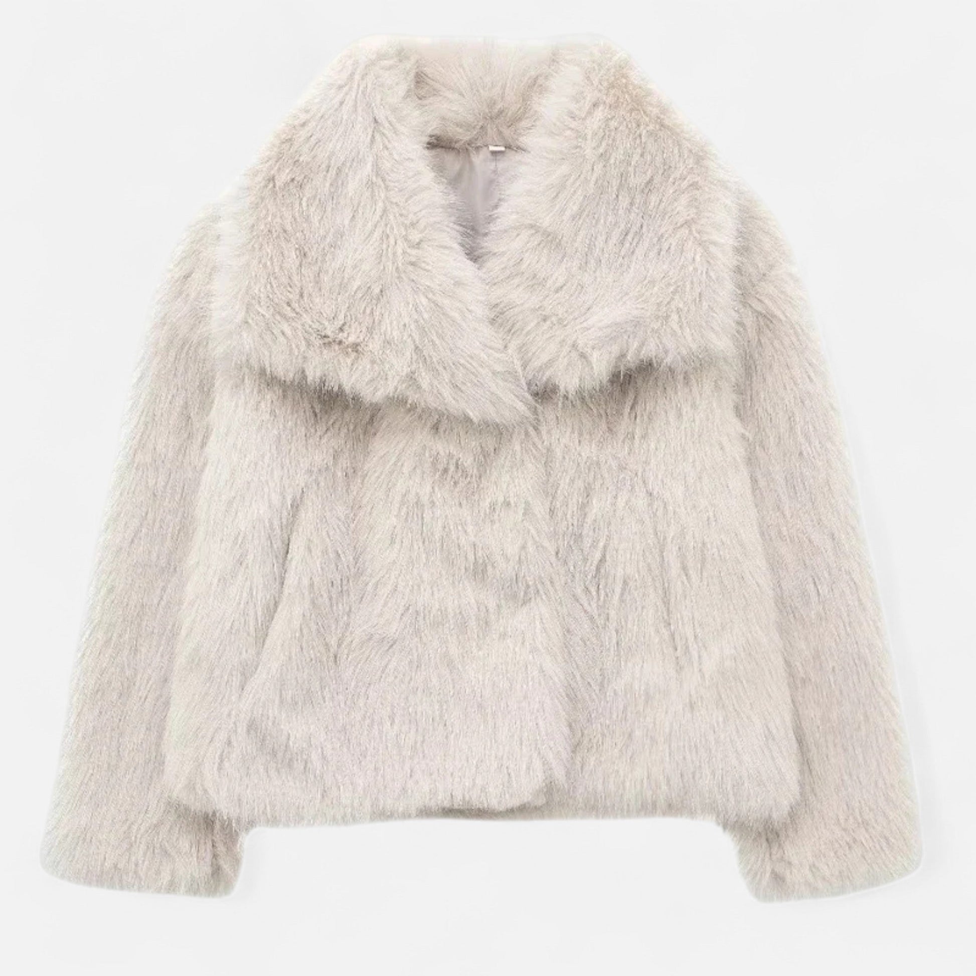Women’s Elegance Fluffy Fur Winter Coat - Ideal for Both Casual and Formal Looks