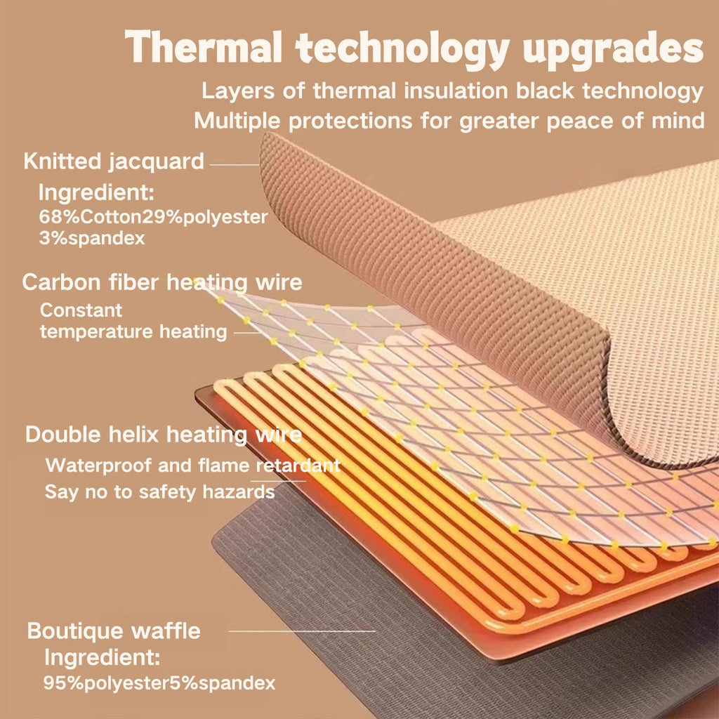 Heated Comfort Shawl USB-Powered Warming Wrap for Everyday Use - Image 4