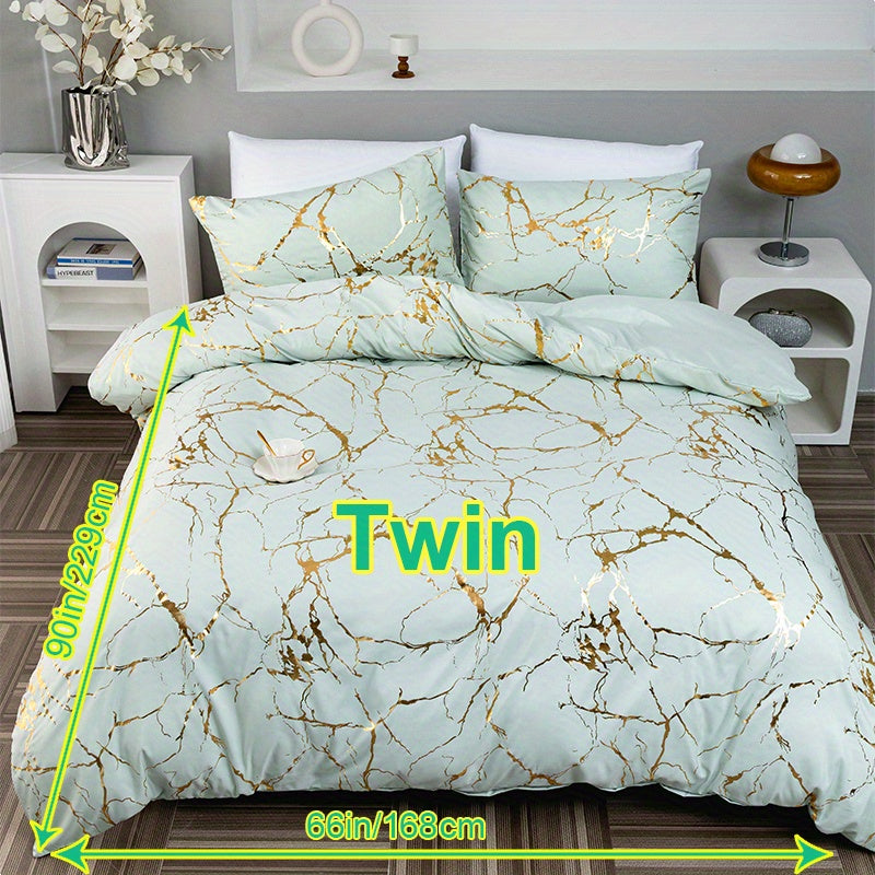 Quilt Cover Set | Hot Stamped Texture | Stylish Bedroom Upgrade | Polyester - Image 21