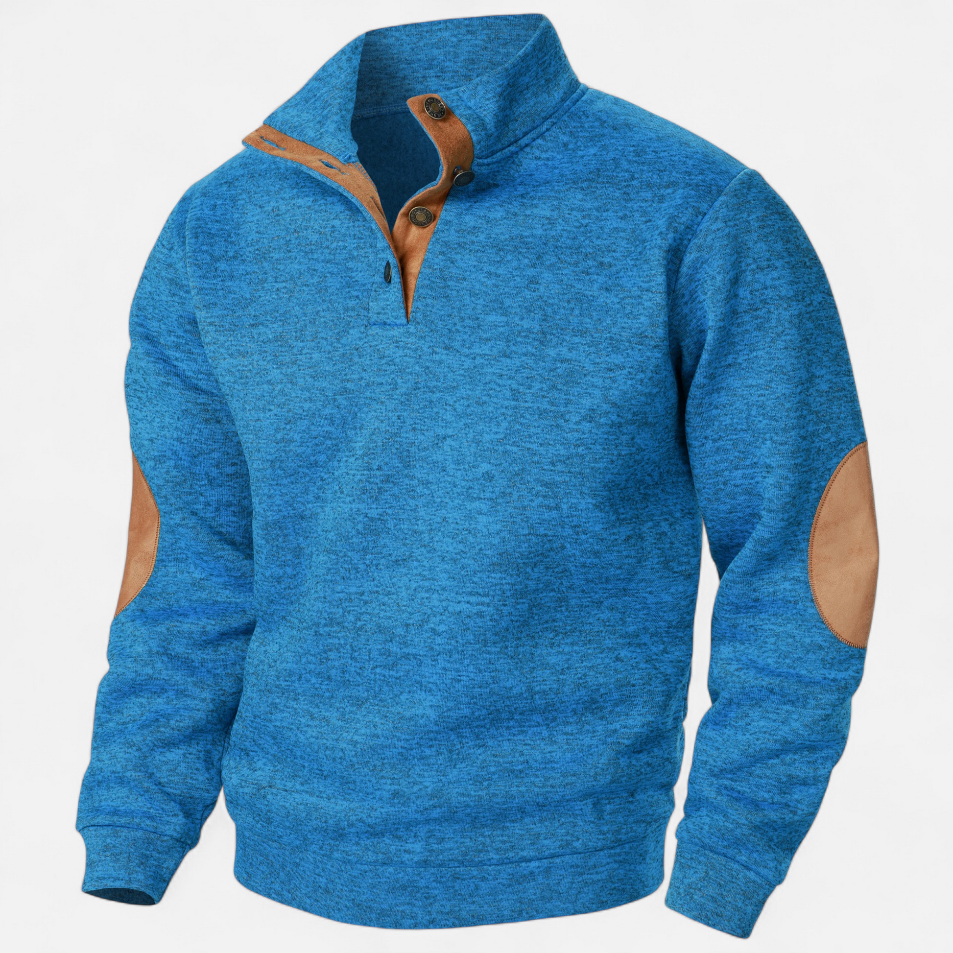 Men’s Modern Warm Stand-up Collar Knitted Sweater