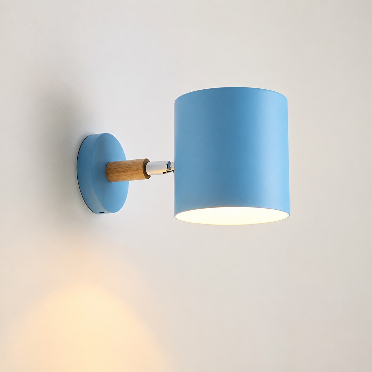 Applique murale scandinave pastel réglable