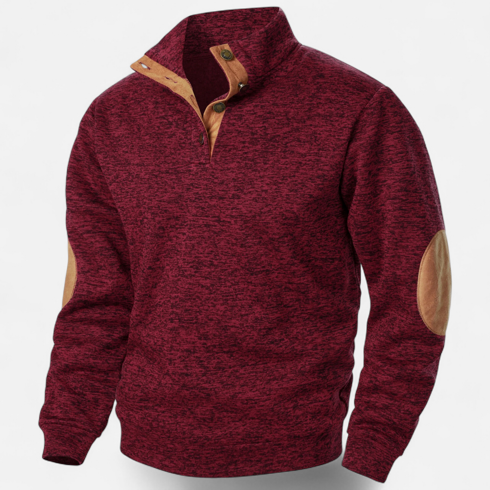 Men’s Modern Warm Stand-up Collar Knitted Sweater