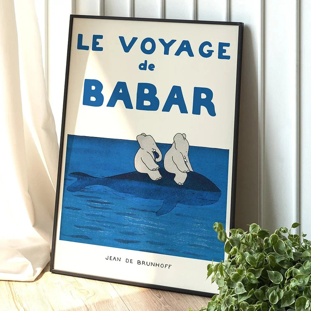 Le Voyage De Babar Wall Art by Jean de Brunhoff - Image 4