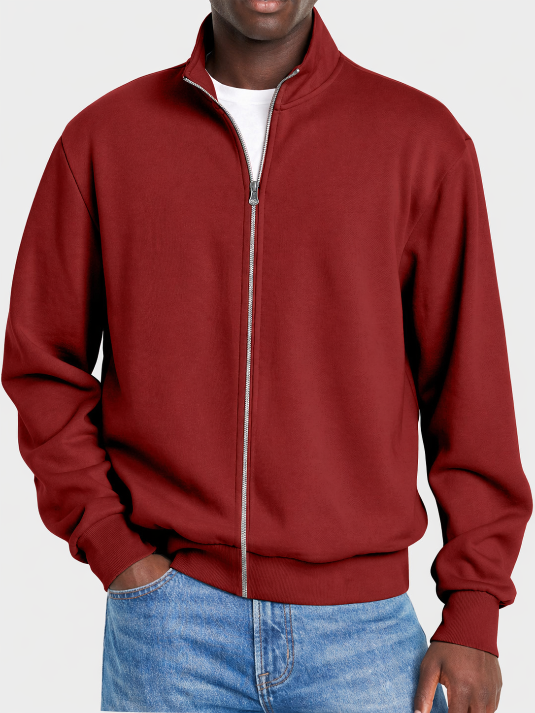 Mens Cardigan Sweater Full Zip - Image 23