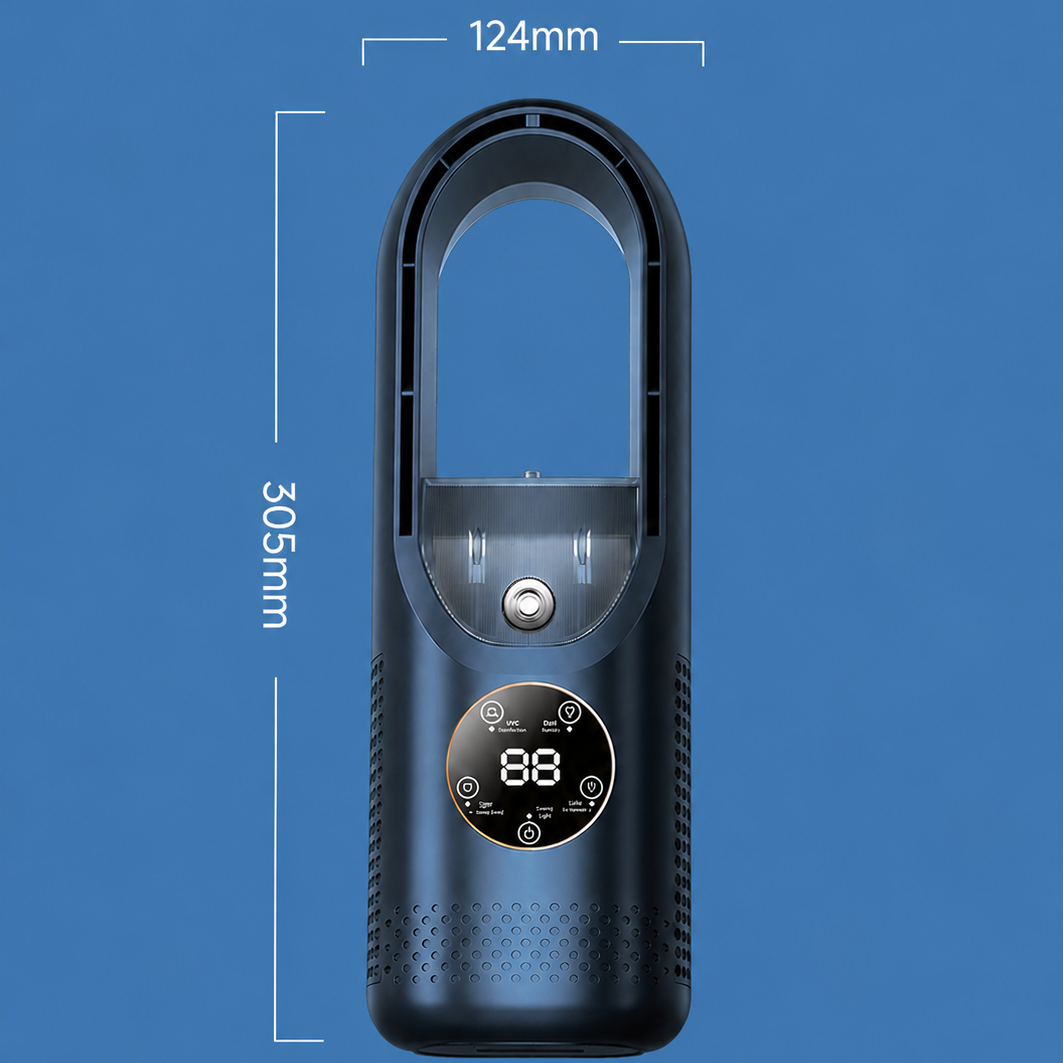 Portable Air Conditioner Quiet Compact Mini Bladeless Cooling