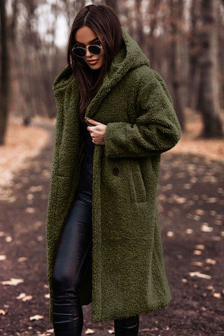 Women's Stylish Fur Hooded Winter Warm Coat for Cold Weather