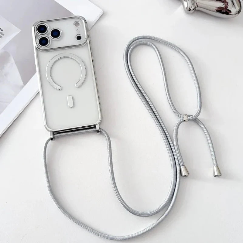 Skorter | CarryLink – Adjustable Phone Lanyard with Clear MagSafe Case - Image 12