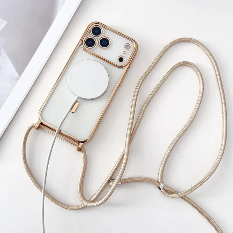 Skorter | CarryLink – Adjustable Phone Lanyard with Clear MagSafe Case - Image 5