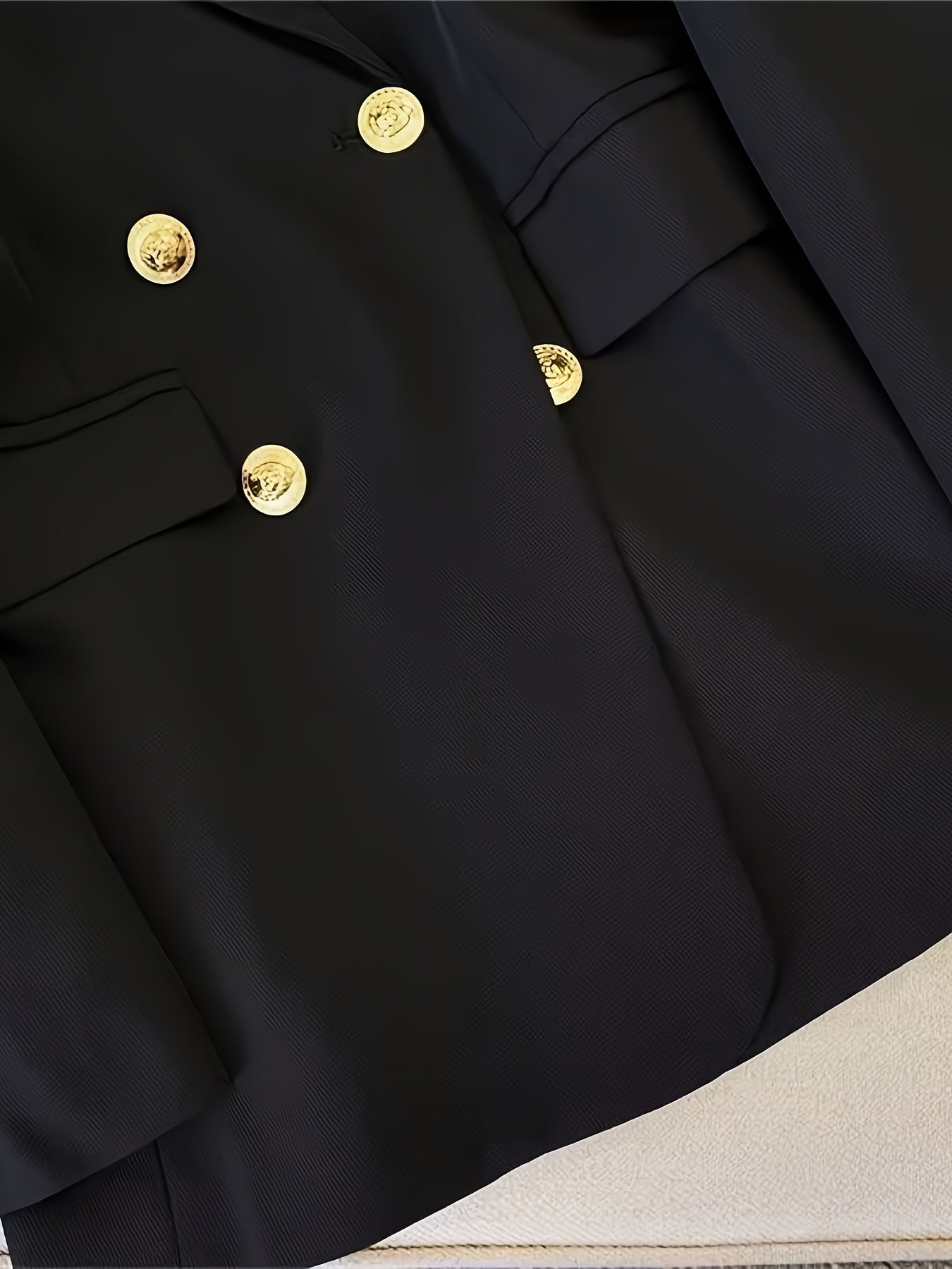 Timeless Versatile Formal Button Blazer for Women