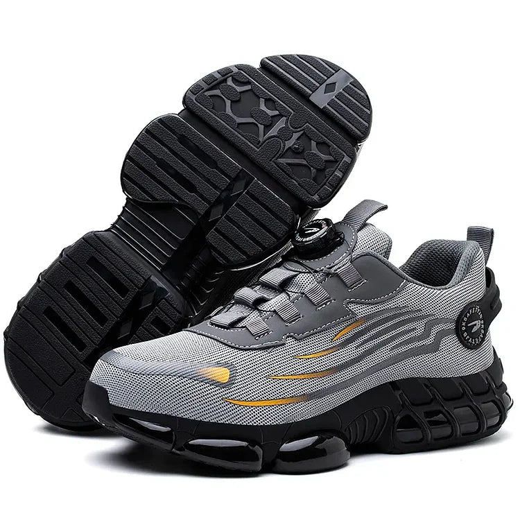 Men’s Shock-Absorbing Protective Work Anti-Slip Shoes