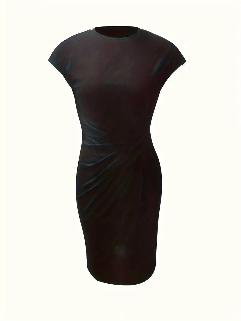 Women's Timeless Fashion Scoop Neck Dress