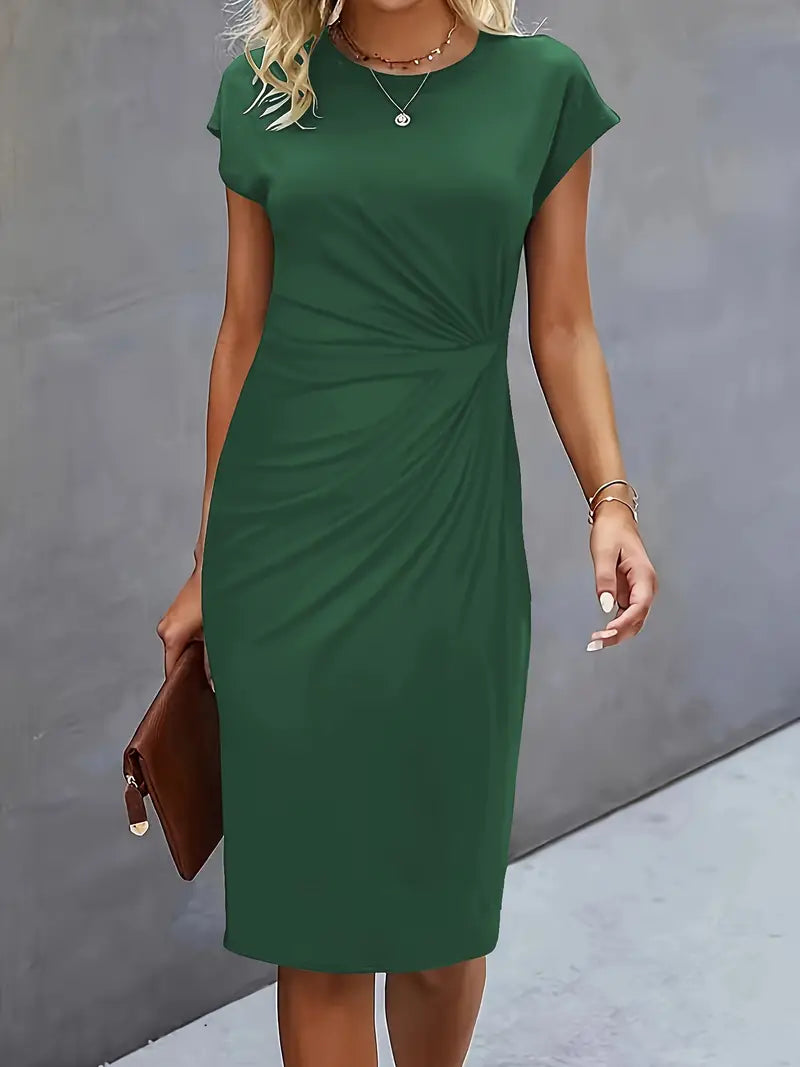 Women's Timeless Fashion Scoop Neck Dress