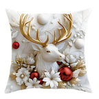 4 Pack Square Christmas Throw Pillow Covers 3D Printed - Image 8