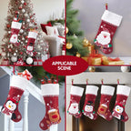 2 Pack Christmas Stockings Plush Cuff - Image 9