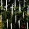 12 Piece Crystal Drop LED Christmas Tree Candles Flickering Flame - Image 22