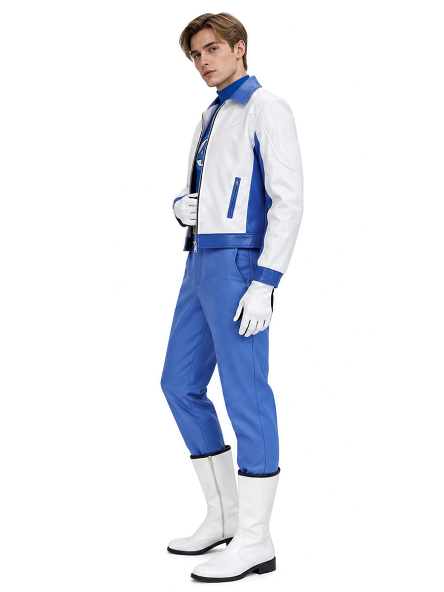 Mens 5 Piece Superhero Cosplay Costume - Image 2