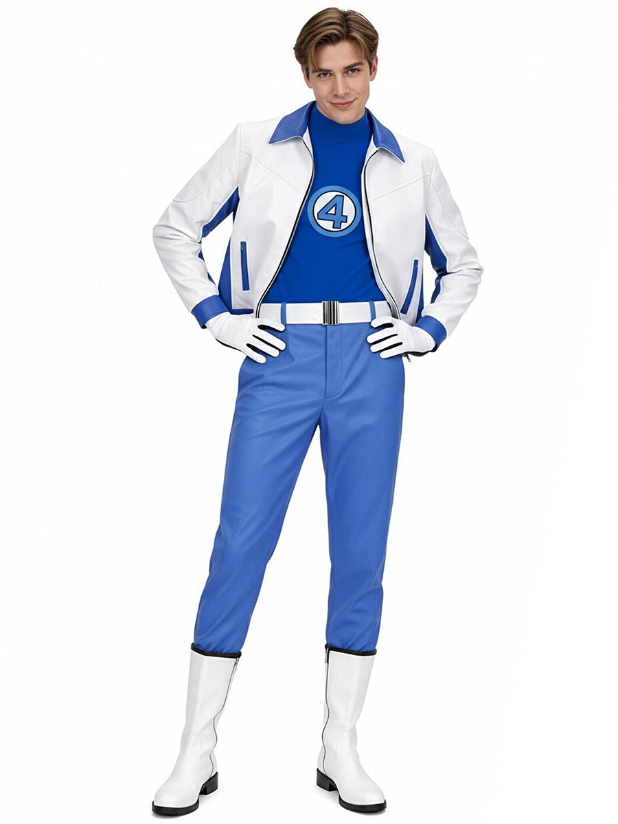 Mens 5 Piece Superhero Cosplay Costume - Image 4