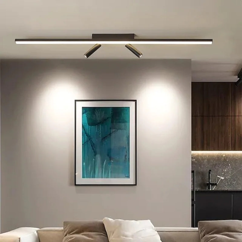 Modern LED Ceiling Light Linear Design With Directional Lighting - Image 6