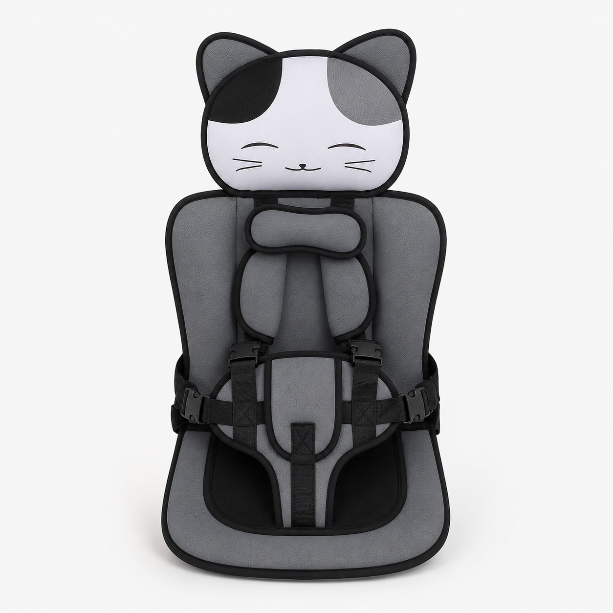 Cute Cat Kids Seat Cushion with Adjustable Straps - Image 4