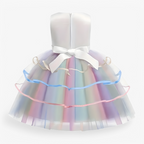 Girls Tulle Unicorn Princess Dress - Image 5