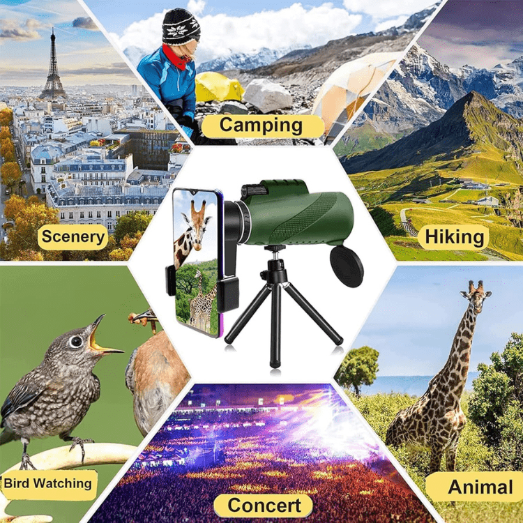 Compact Pocket Monocular Telescope HD Lens - Image 12