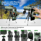 Compact Pocket Monocular Telescope HD Lens - Image 8