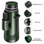 Compact Pocket Monocular Telescope HD Lens - Image 7