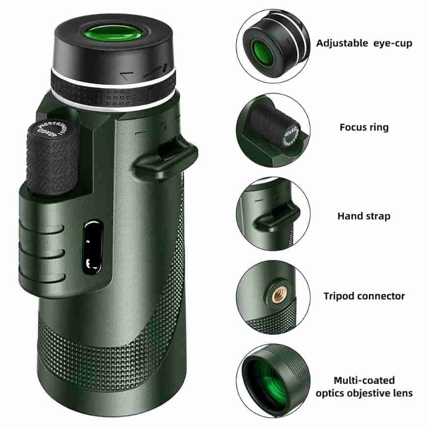 Compact Pocket Monocular Telescope HD Lens - Image 7