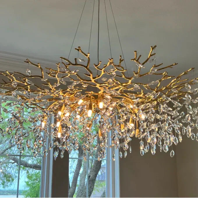 Artistic Branch-Inspired Pendant Ceiling Light