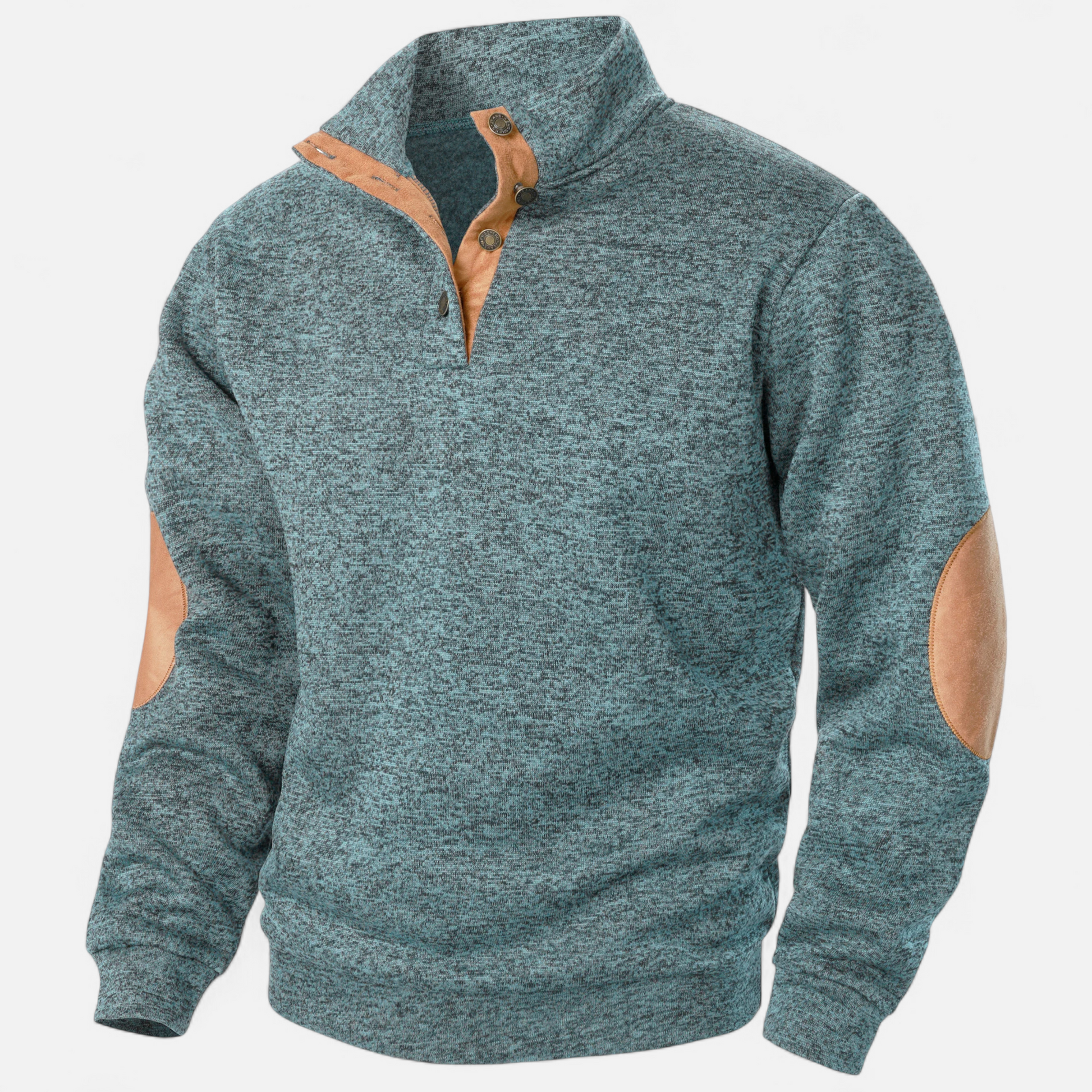 Men’s Modern Warm Stand-up Collar Knitted Sweater