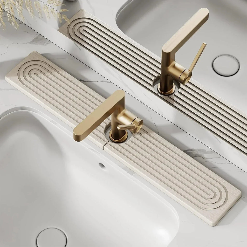 Diatomaceous Earth Faucet Splash Guard Mat Quick Drying