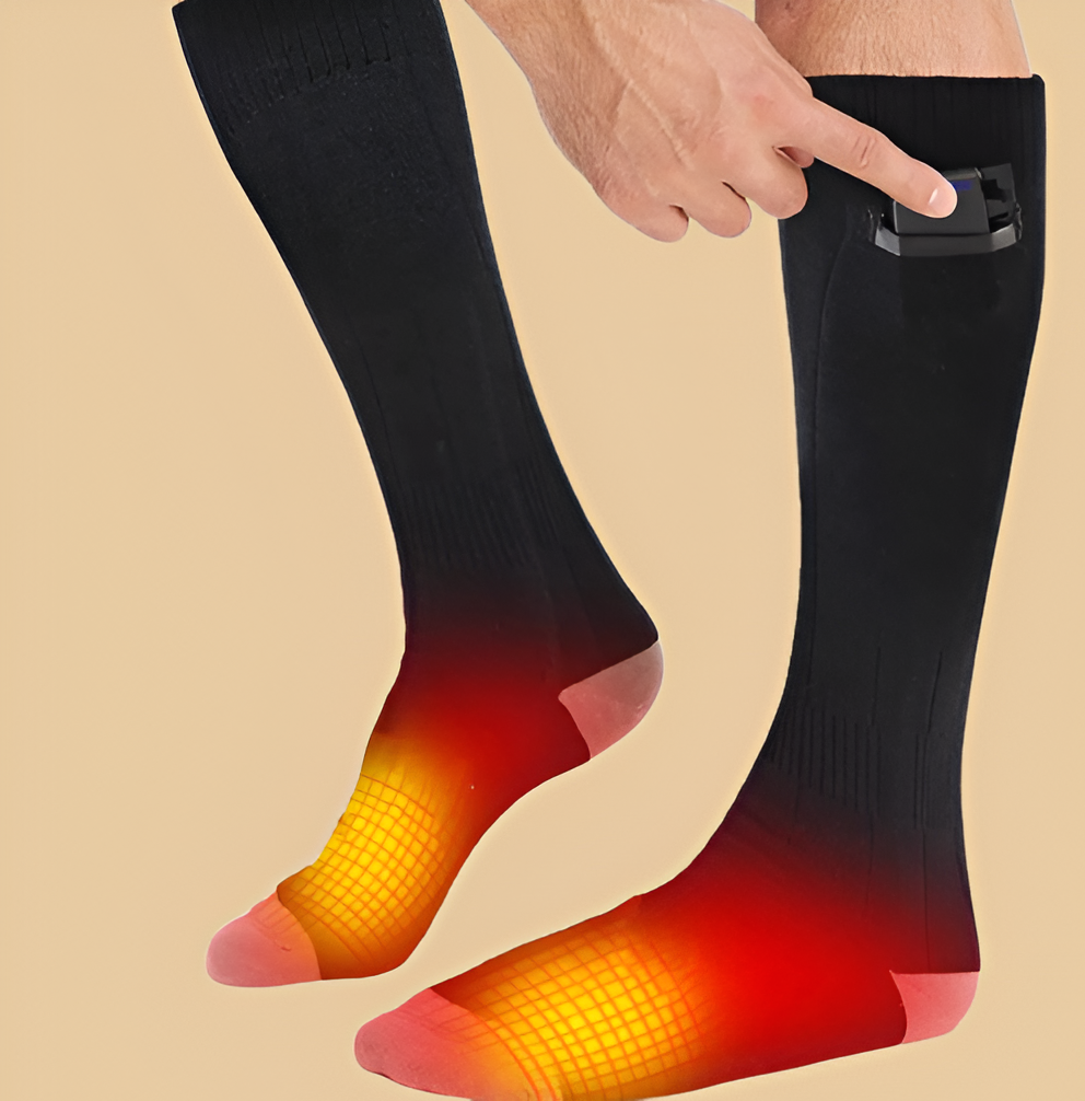 Rechargeable Outdoor Heated Socks for Winter